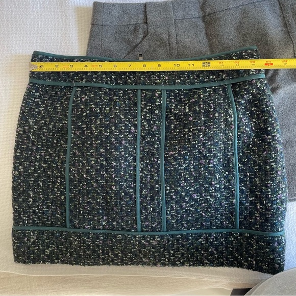 J. Crew Bundle 2 Wool Mini Skirts Size 6 - Picture 9 of 10